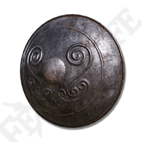 IRON ROUNDSHIELD-(MAX UPGRADED)-(Elden Ring)