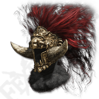 Radahn's Redmane Helm-(Elden Ring)