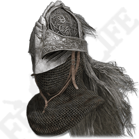 Raging Wolf Helm-(Elden Ring)