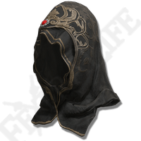 Sanguine Noble Hood-(Elden Ring)