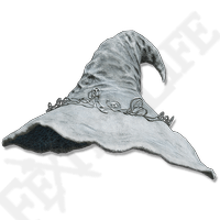 Snow Witch Hat-(Elden Ring)
